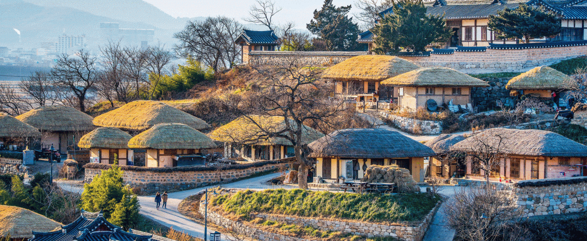 The Korean Culture of Gyeongsang GIF Animation for Intriq Journey