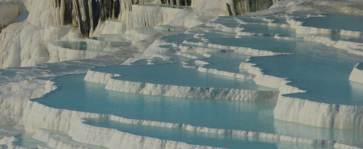 Unique Pamukkale Calcium Terraces